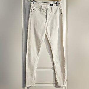 AG White Farrah Jeans